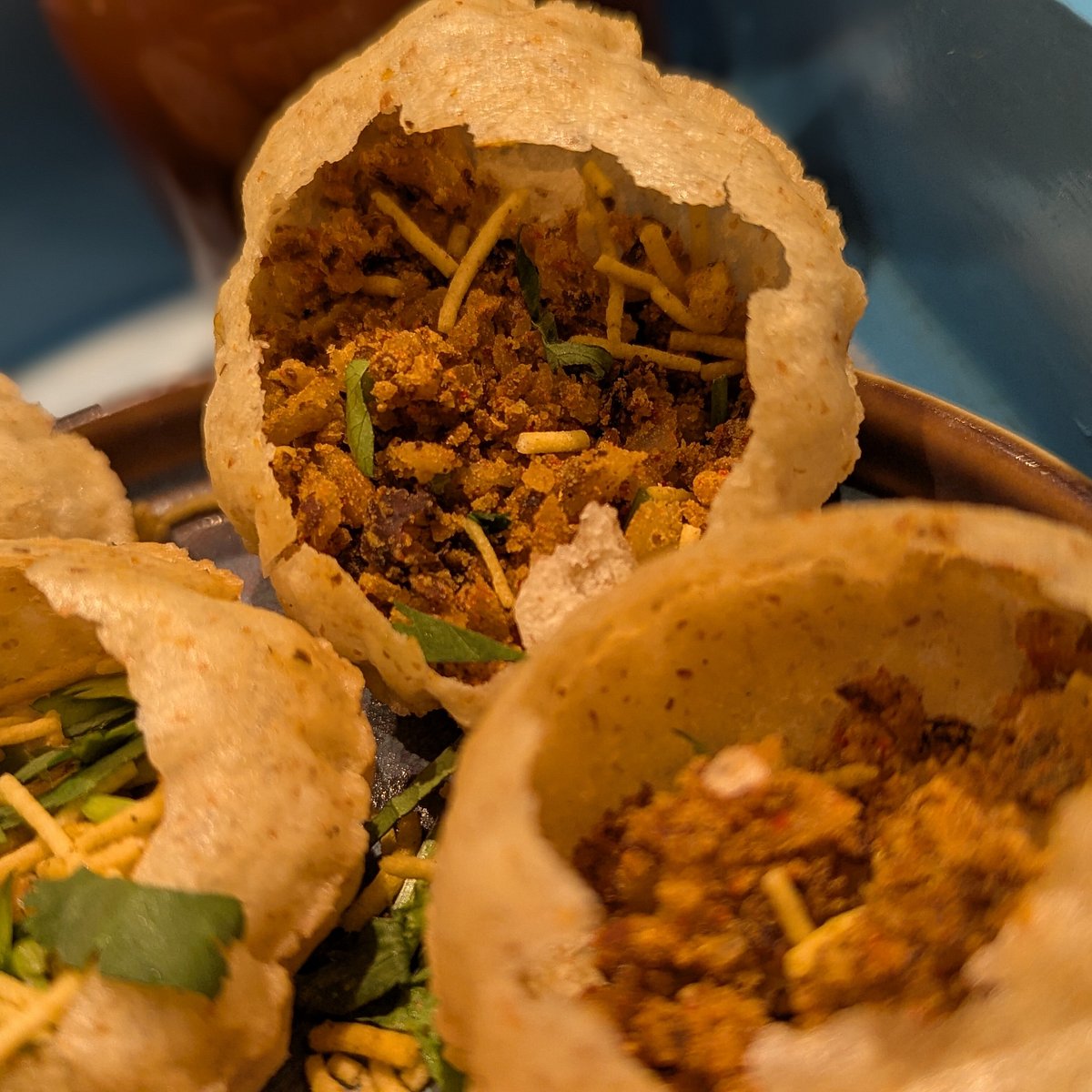 Bombay Street Kitchen signature dishes Chole BhaturePav BhajiKale Chaat